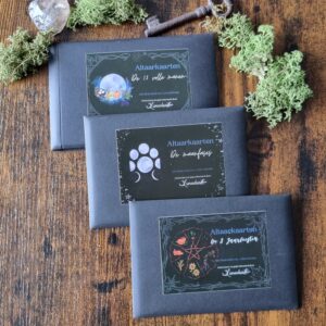 Verzamelset Altaarkaarten - Volle maan, Maanfasen & Jaarfeesten