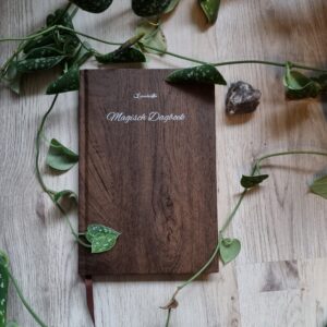 Magisch dagboek 'hout'- gelinieerd