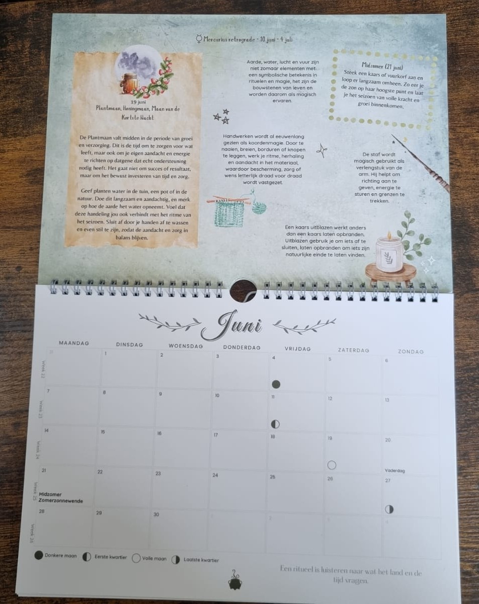 Traditionele Hekserij jaarkalender 2027 - Afbeelding 2